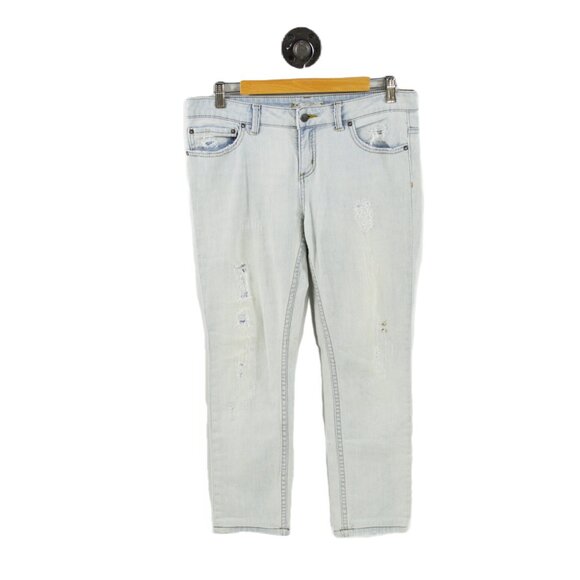 Free People distressed denim jeans #175-97 - Picture 1 of 3